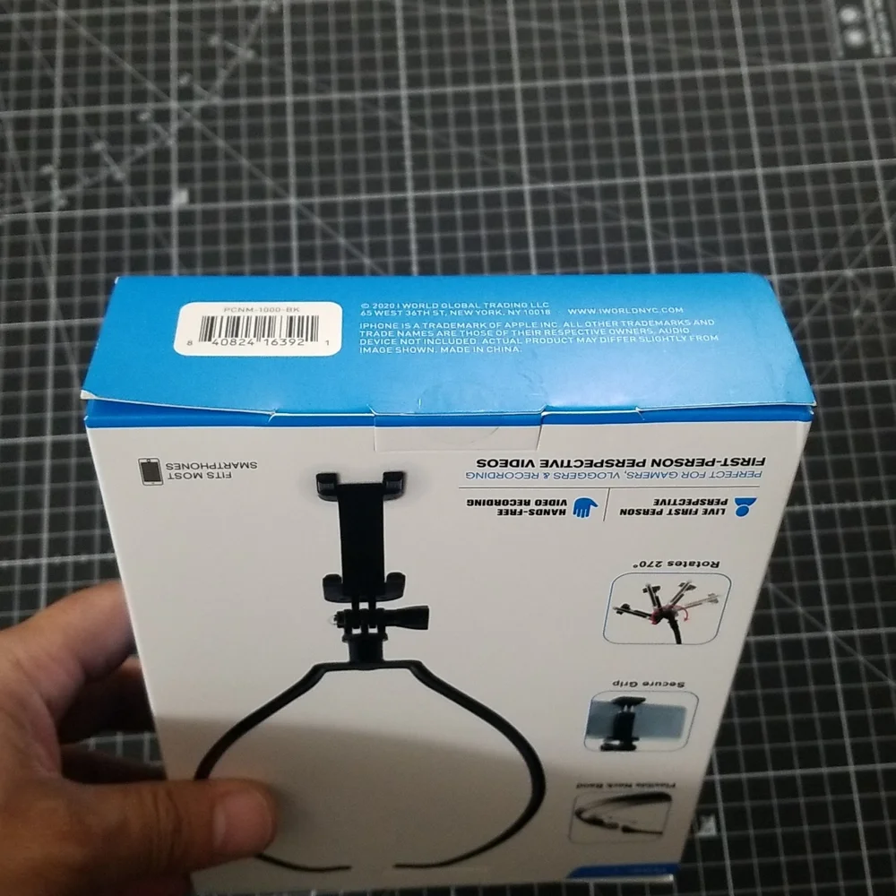 Viewpoint hands-free neck mount